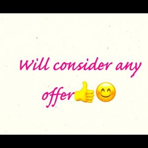 Make an offer on any thing in my closet